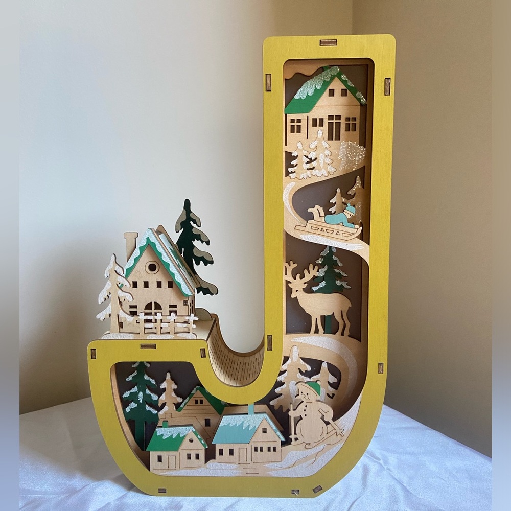 Anthropologie “J” Decor